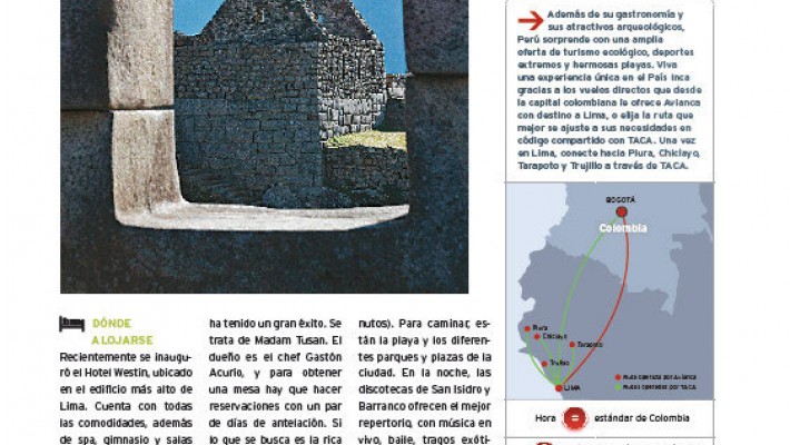 Revista Avianca - Octubre 2011